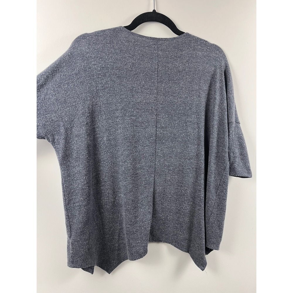American Eagle Soft & Sexy Plush Gray Pocket Tunic Top Women's XS Oversized - Picture 6 of 7